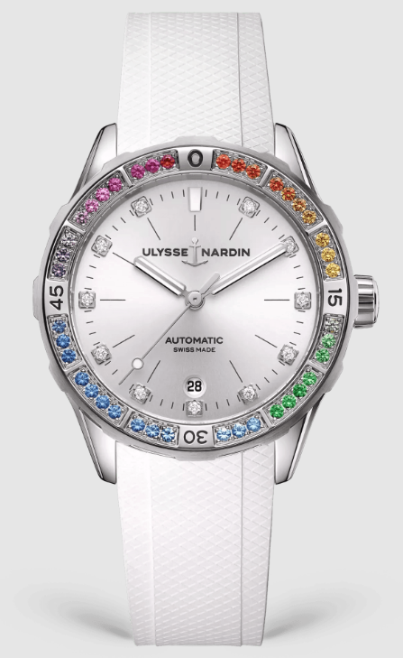 Replica Ulysse Nardin DIVER RAINBOW 39MM Watch 8163-182B1LE-1A-RAIN/3A